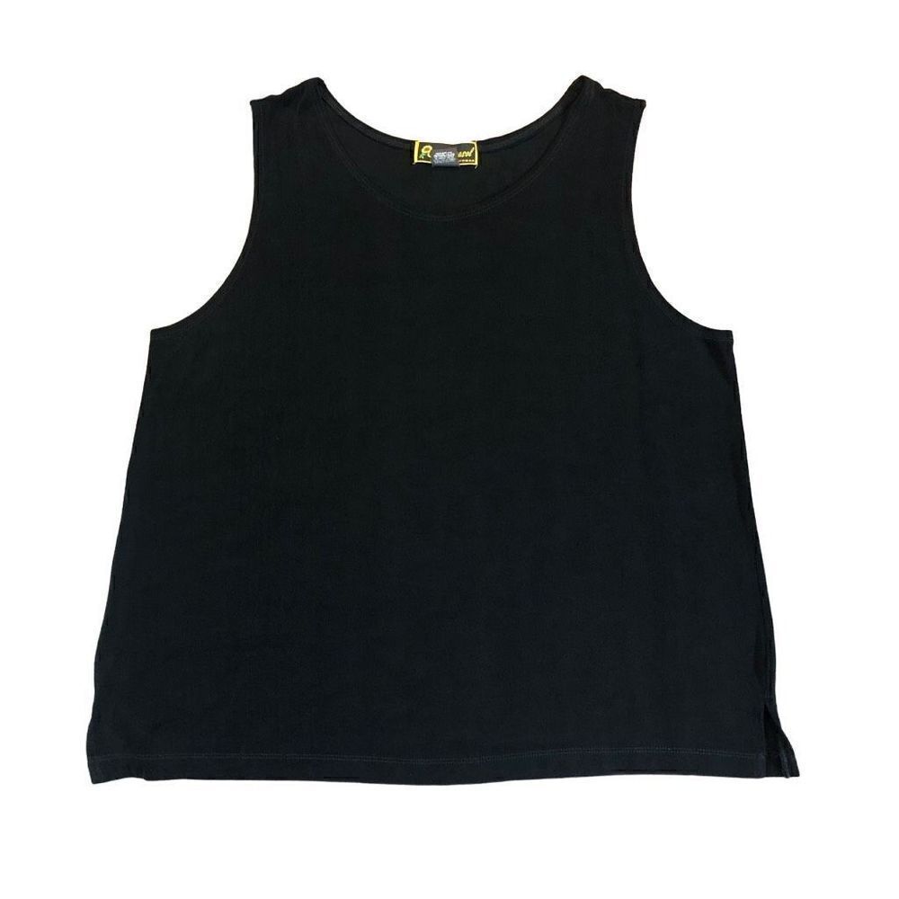 Mirasol Women’s Black Tank Stretch Size 2X